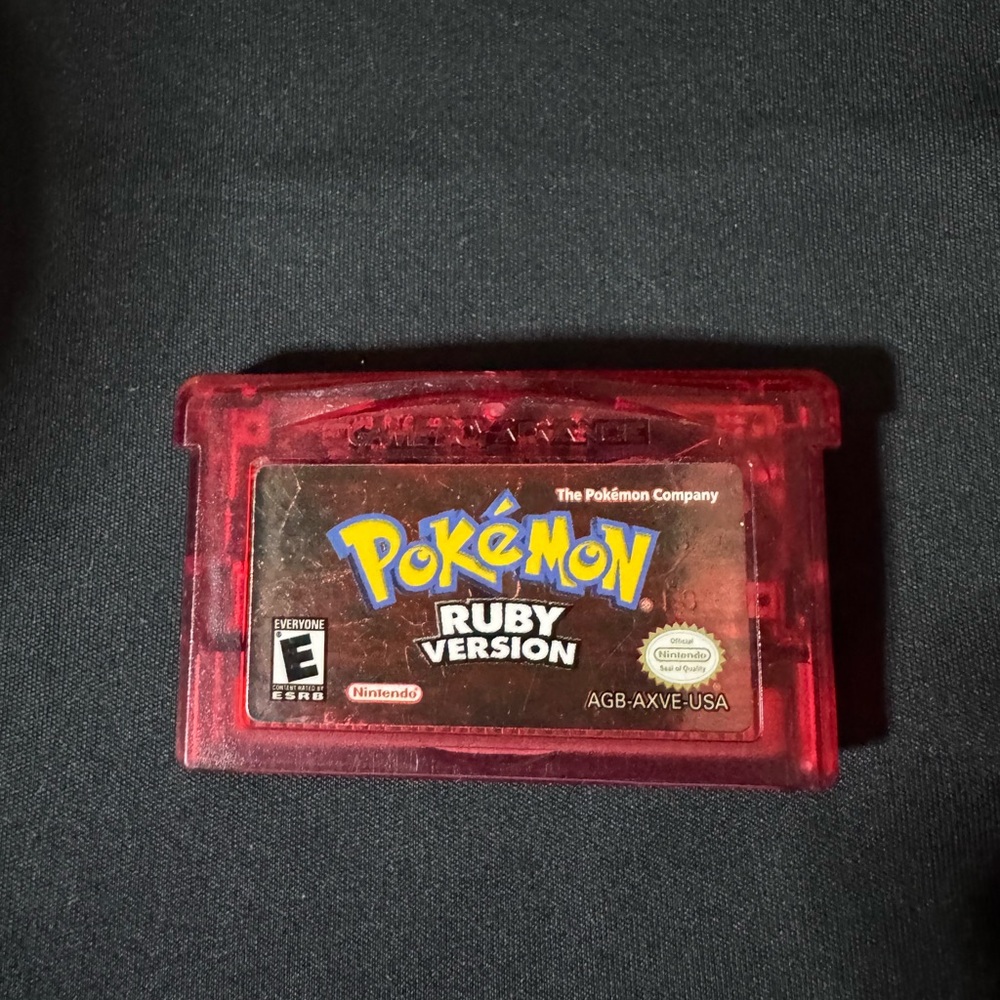 Pokémon Ruby Version (Nintendo Gameboy Advance Authentic)